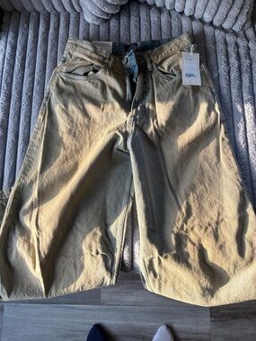 H&M Two-Tone Washed Denim Jeans - Yellow & Blue